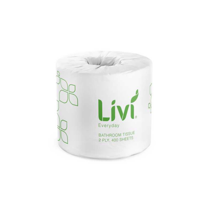 LIVI Basics 2 Ply 400 sheet Toilet Tissues