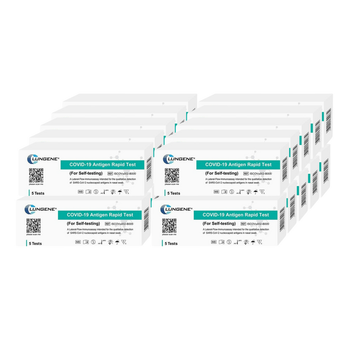 Clungene Rapid Antigen Test Kits - 20 x 5 Pack (100 Tests)