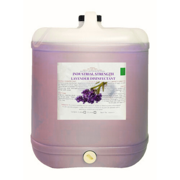 Bulk Industrial Strength Concentrated Disinfectant (Lavender) - 25L