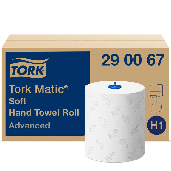 Tork Matic Soft Hand Towel Roll Advanced 6 rolls x 150m