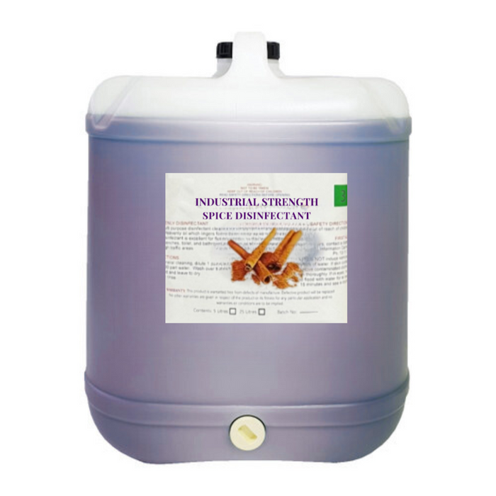 Bulk Industrial Strength Concentrated Disinfectant (Spice) - 25L