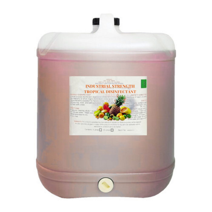 Bulk Industrial Strength Concentrated Disinfectant (Tropical) - 25L