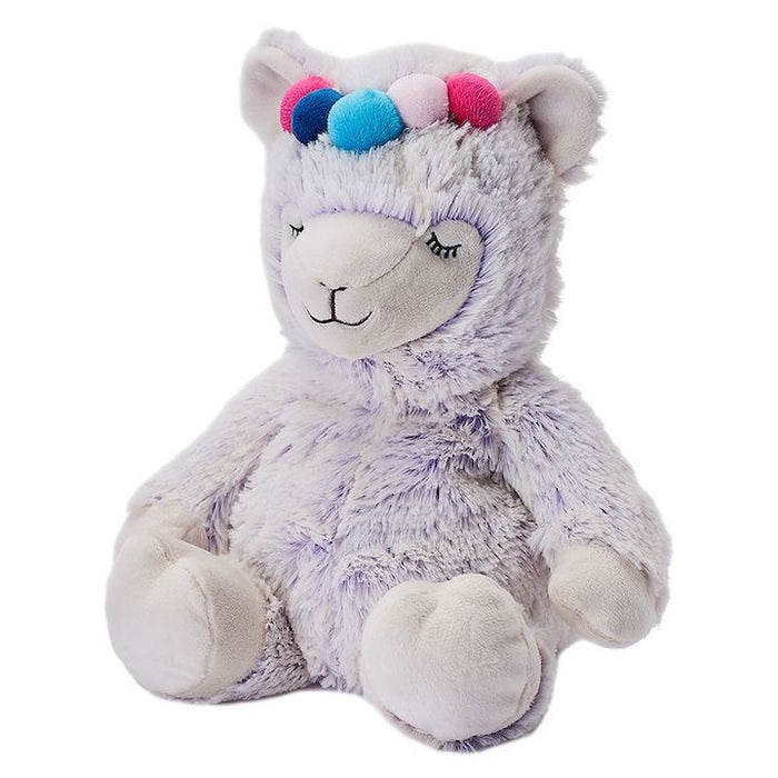 Warmies Marshmallow Llama Fully Heatable Soft Toy scented with French Lavender