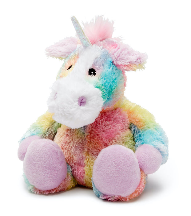 Warmies Rainbow Unicorn Fully Heatable Soft Toy scented with French Lavender