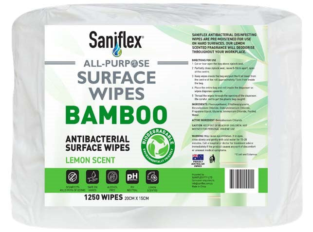 All Purpose Wipes 1250 Bag – Carton of 4 Bags
