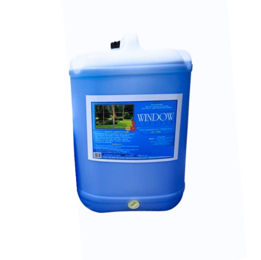 Bulk Window Cleaner with Streak Free Solution - 25L (Metho Based / Ammonia Based)