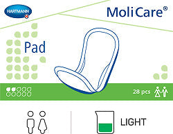 MoliCare Unisex Pad - 2 Drops - 30 Pack