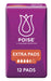 Poise Extra Pads - 12 Pack
