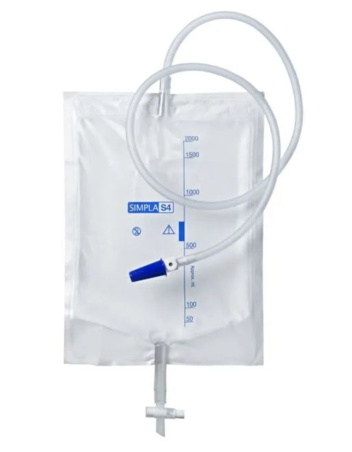 Simpla Drainage Bag S-4 2000ml (Sterile) - T-Tap