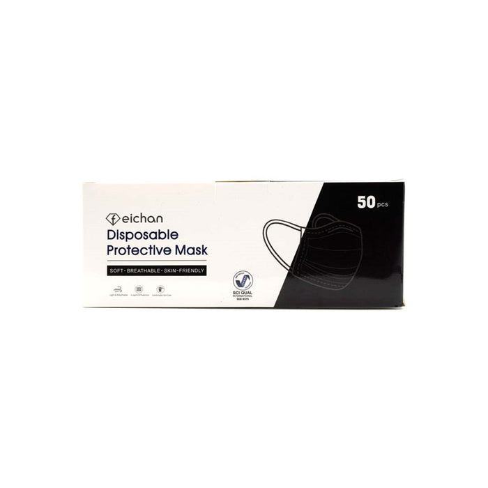 Disposable Protective Masks 50's - Black