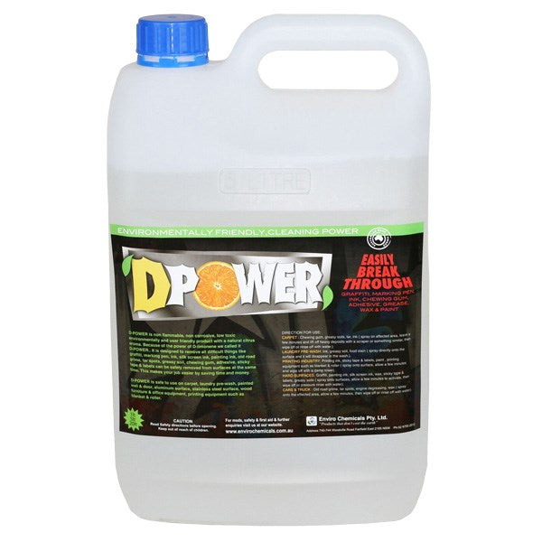 D Power Graffiti, Gum and Glue Remover - 1/5/20 Litre