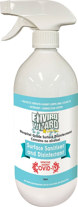 Enzyme Wizard Surface Sanitiser & Disinfectant