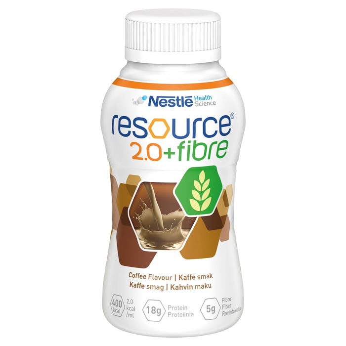 RESOURCE 2.0 + Fibre (Coffee) 200mL - Carton of 24