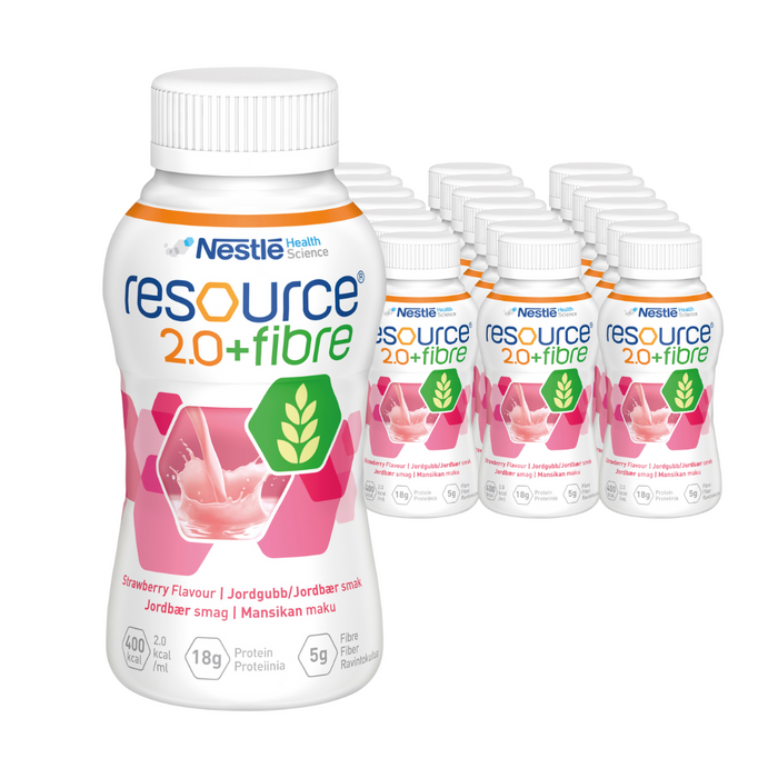 RESOURCE 2.0 + Fibre (Strawberry) 200mL - Carton of 24