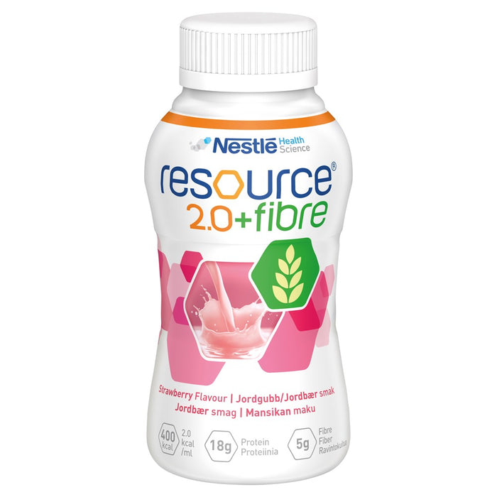 RESOURCE 2.0 + Fibre (Strawberry) 200mL - Carton of 24