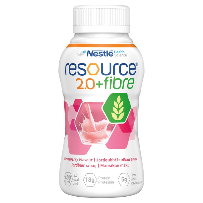 RESOURCE 2.0 + Fibre (Strawberry) 200mL - Carton of 24