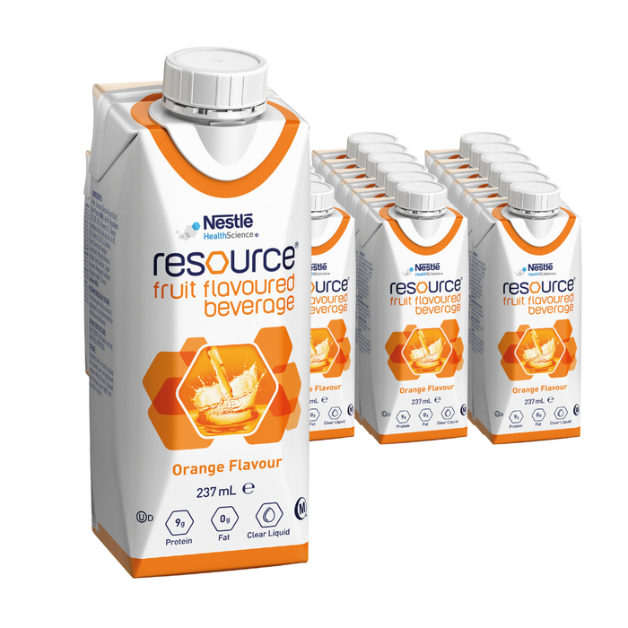 RESOURCE Fruit Flavoured Beverage (Orange) 237mL - Carton of 24