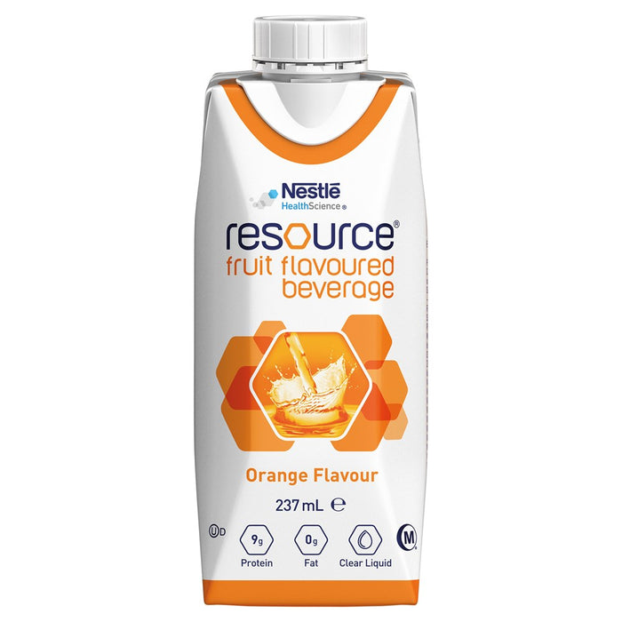 RESOURCE Fruit Flavoured Beverage (Orange) 237mL - Carton of 24