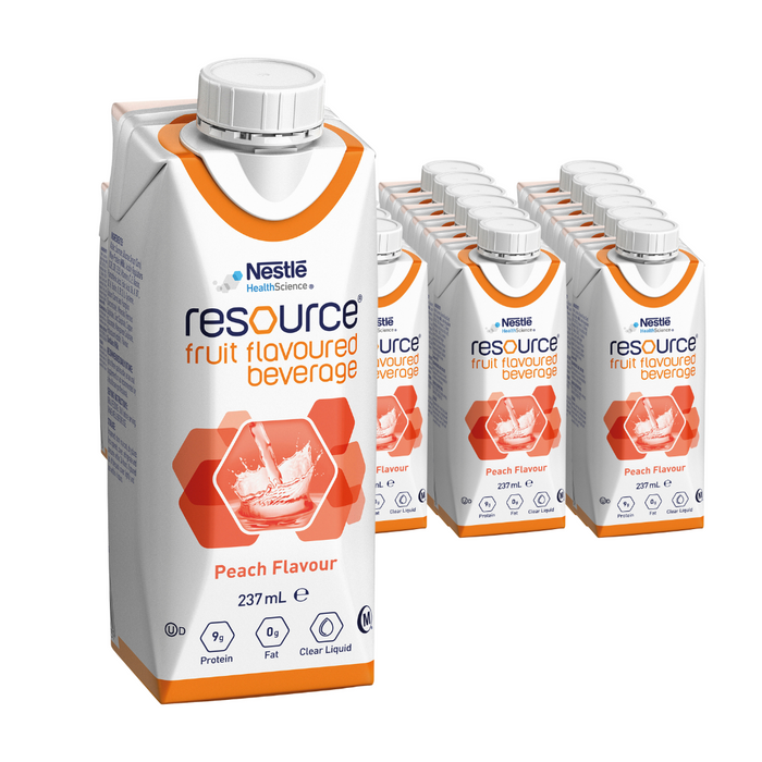 RESOURCE Fruit Flavoured Beverage (Peach) 237mL - Carton of 24