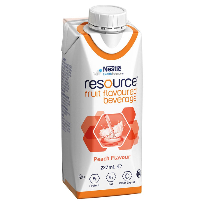 RESOURCE Fruit Flavoured Beverage (Peach) 237mL - Carton of 24