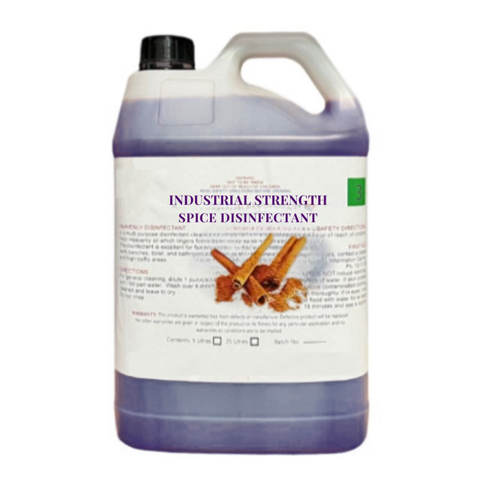 Bulk Industrial Strength Concentrated Disinfectant (Spice) - 5L