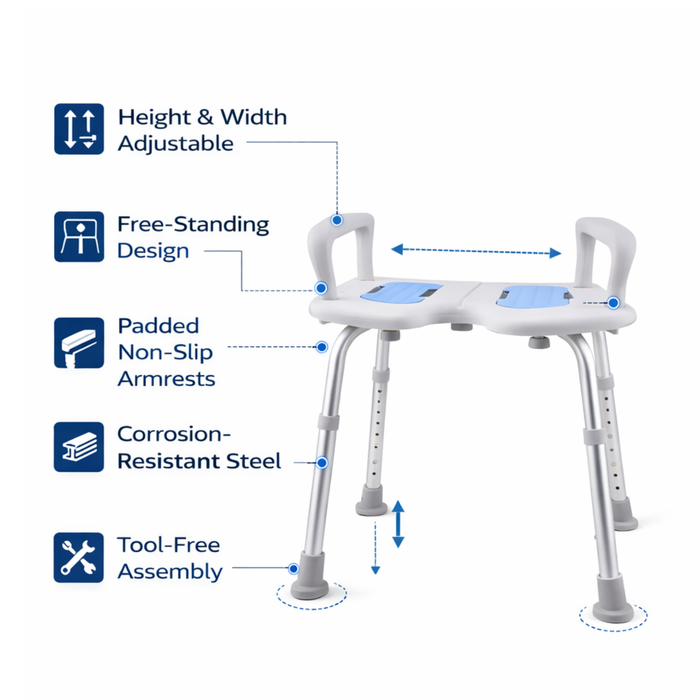 Toilet Safety Support Frame - TKBS 104