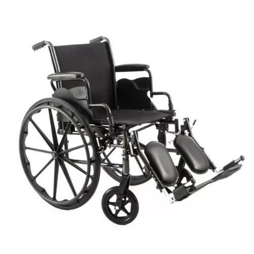 Adjustable Seat Manual Wheelchair - TKMW 101 Series - 16" / 18" / 20"