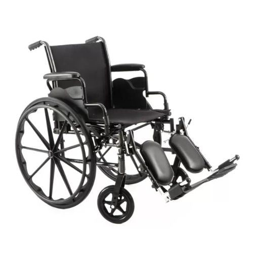 Adjustable Seat Manual Wheelchair - TKMW 101 Series - 16" / 18" / 20"