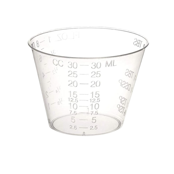 Medicine Cups 30ml Graduated - 100 pcs