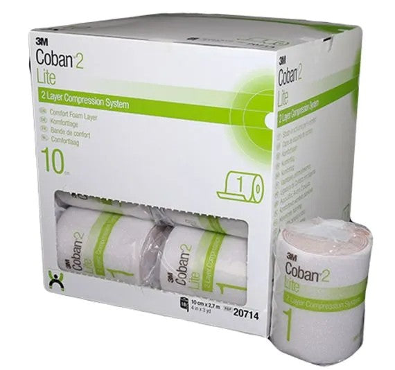 Coban 2 Layer Lite Comfort Foam Layer - 10cm x 2.7m roll