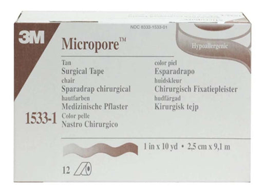 Micropore Surgical Tape - Skin Tone