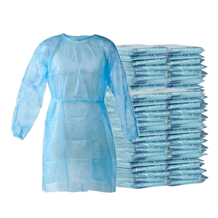 Isolation Gowns CoShield Level 1 (180cm) Blue 100's