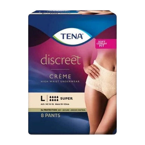 TENA Discreet Super High Waist Pants (Women) – Large