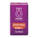 Poise Extra Pads – 12 Pack