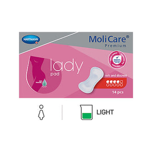 MoliCare Premium Lady Pad – 4 Drops, 14 Pack