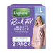 Depend Real Fit Night Defence Pants for Women – Large, 8 Pack