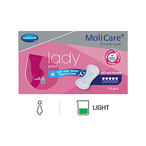 MoliCare Premium Lady Pad – 5 Drops, 14 Pack