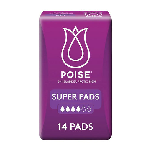 Poise Super Pads – 14 Pack