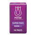 Poise Super Pads – 14 Pack