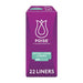 Poise Extra Long Liners – 22 Pack