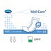 MoliCare Rectangular Pad 11x35cm – 3.5 Drops, 56 per Pack