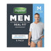 Depend Real Fit Regular Pants for Men – 8 Pack