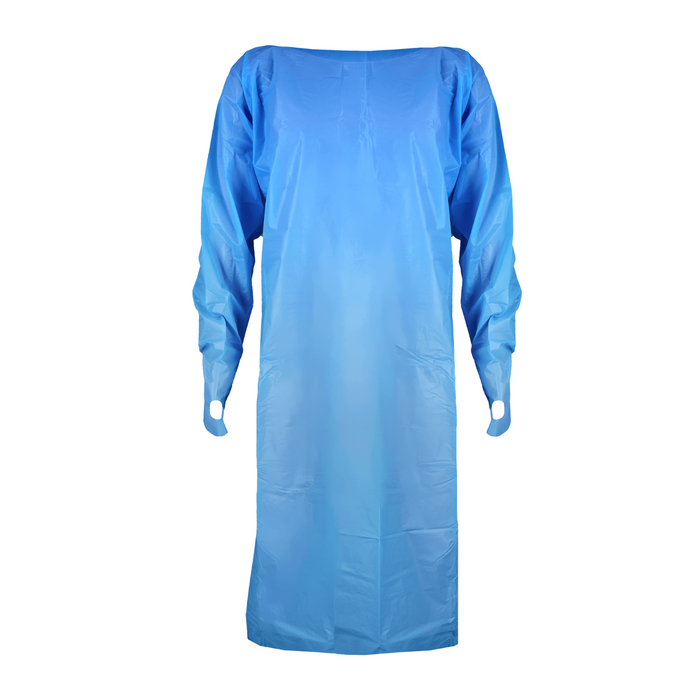 CPE Gowns Level 2 Blue Universal Size (Blue) - 1 Gown / 200 Gowns