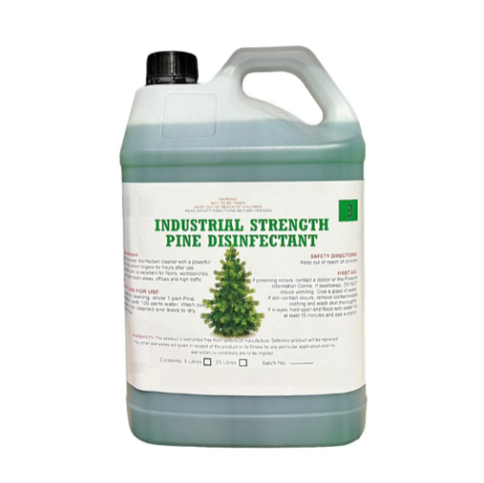 Bulk Industrial Strength Concentrated Disinfectant (Pine) - 5L