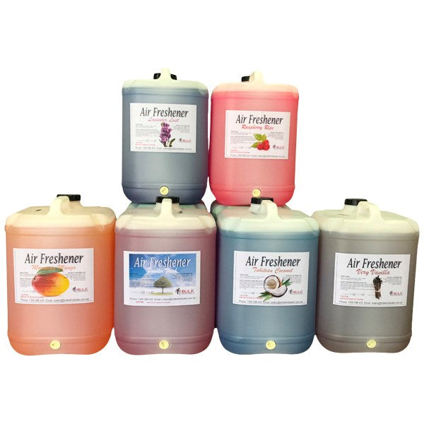 Bulk Blendz Air Freshener and Deodoriser Liquids (Multiple Scents) - 5L/25L