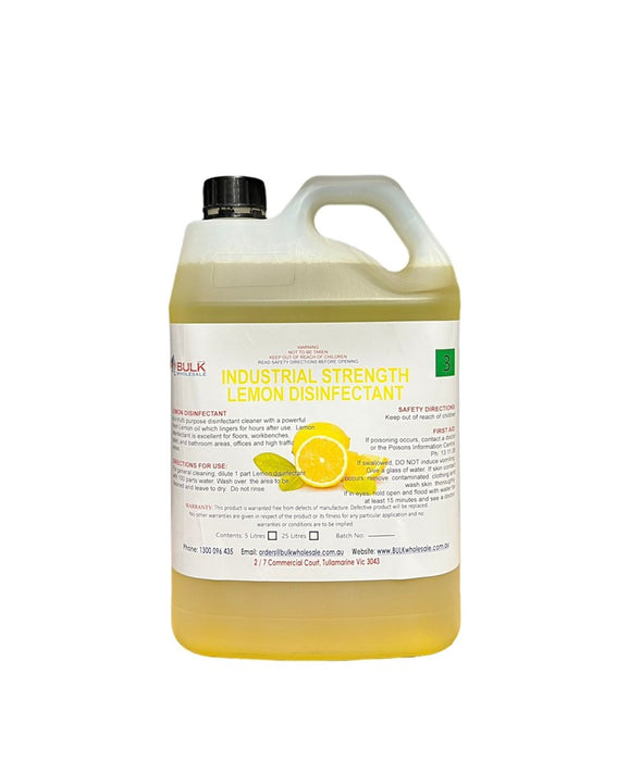 Bulk Blendz Industrial Strength Concentrated Disinfectant (Multiple Scents) - 5L / 25L