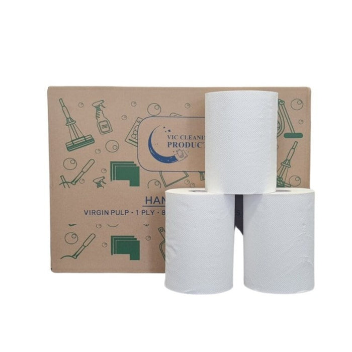 Hand Towel Roll 1Ply - 80 meters - 16 rolls/Carton