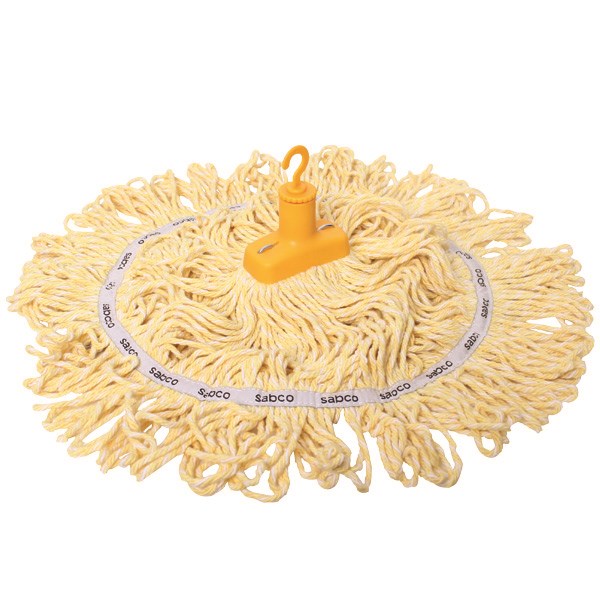 Sabco 400gm Premium Grade Round Mop Head - Muliple Colours